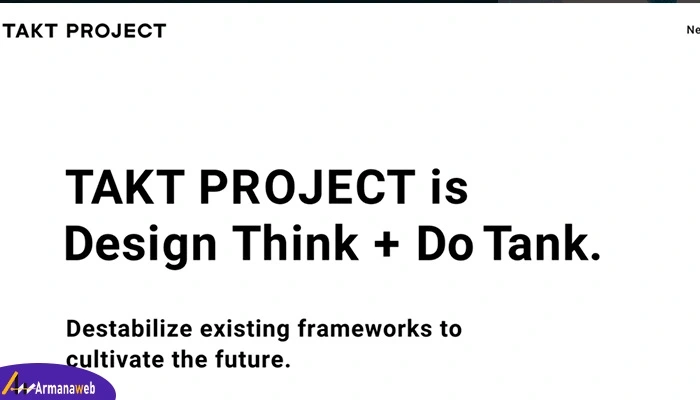  وب سایت Takt Project